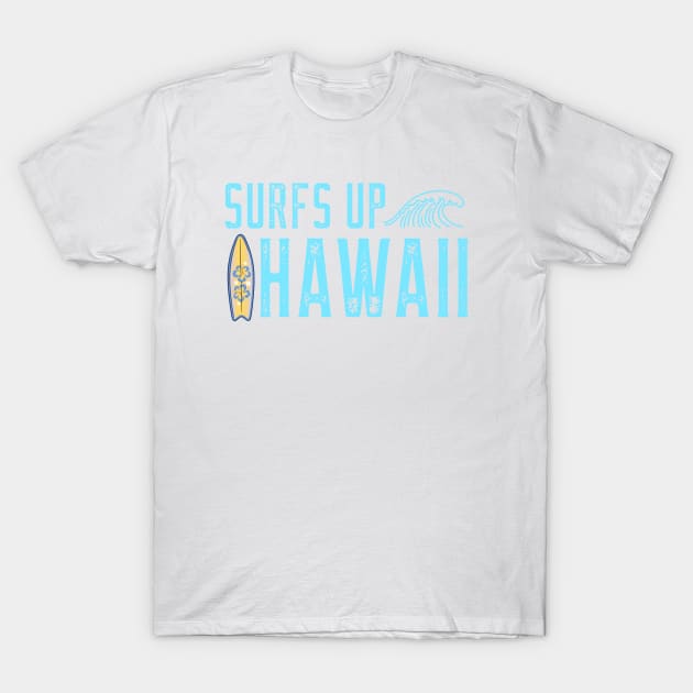 SURFS UP HAWAII T-Shirt by Cult Classics